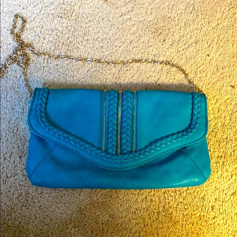 Turquoise purse